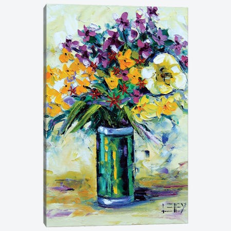 Mother'S Day Floral Bouquet Canvas Print #LEL454} by Lisa Elley Canvas Artwork