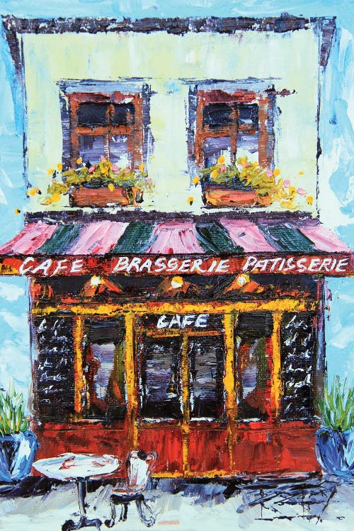 Patisserie In Montmartre Paris