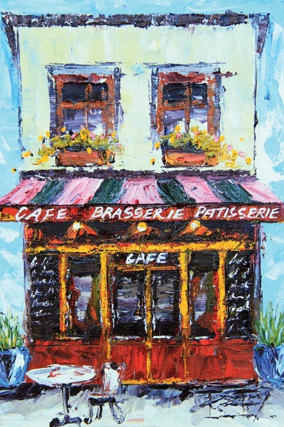 Cafes: Patisserie In Montmartre Paris by Lisa Elley