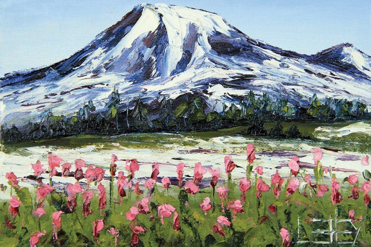 Mount Ranier Washington by Lisa Elley wall art
