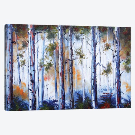 New Zealand Eucalyptus Gum Trees Canvas Print #LEL489} by Lisa Elley Canvas Art