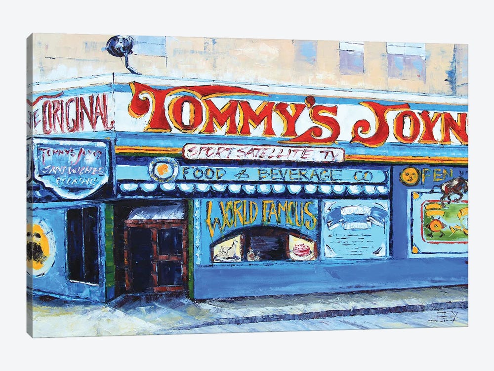 Tommy's Joynt In San Francisco by Lisa Elley 1-piece Canvas Wall Art