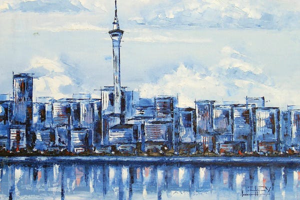 New Zealand: Auckland Blues New Zealand by Lisa Elley