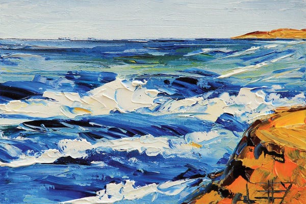 Big Sur: Big Sur Waves by Lisa Elley