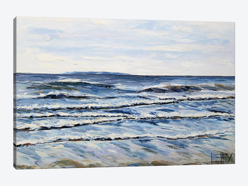 Half Moon Bay Seaside In CA by Lisa Elley 1-piece Canvas Artwork