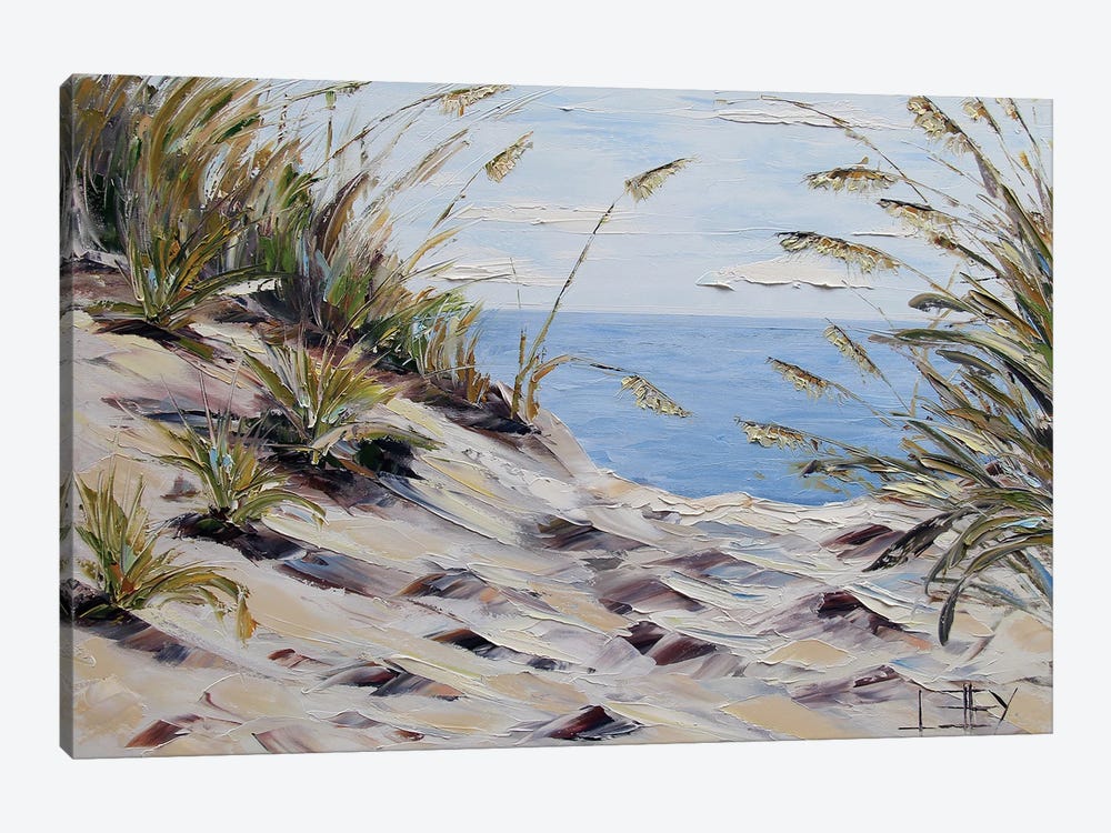 Beachside In California by Lisa Elley 1-piece Canvas Art Print