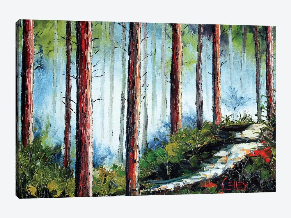 Redwoods by Lisa Elley 1-piece Art Print