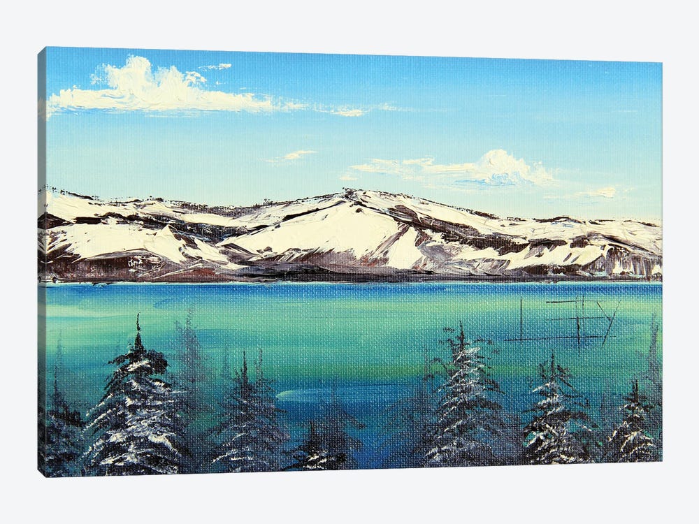 Tahoe Winter by Lisa Elley 1-piece Canvas Print