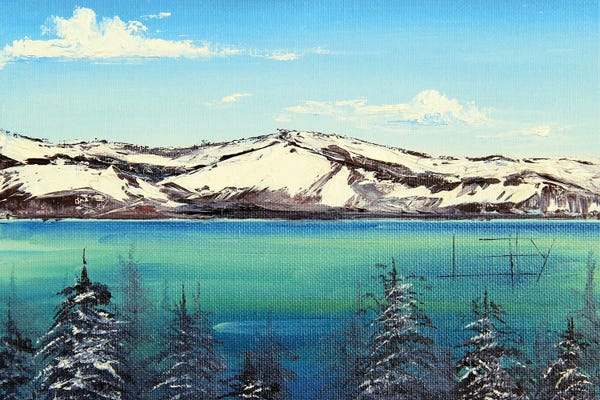 Lake Tahoe: Tahoe Winter by Lisa Elley