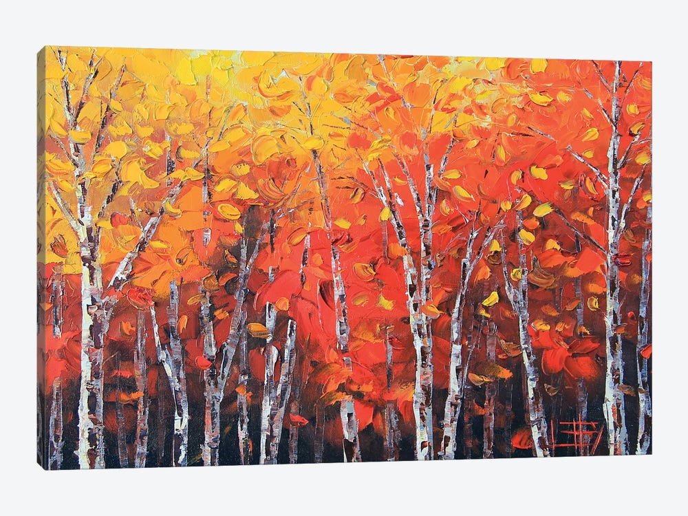 Breath Of Autumn by Lisa Elley 1-piece Canvas Artwork