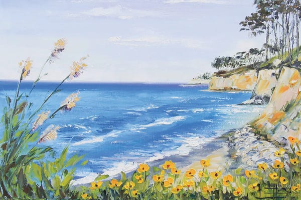 Lisa Elley: Capitola, Near Santa Cruz In California by Lisa Elley