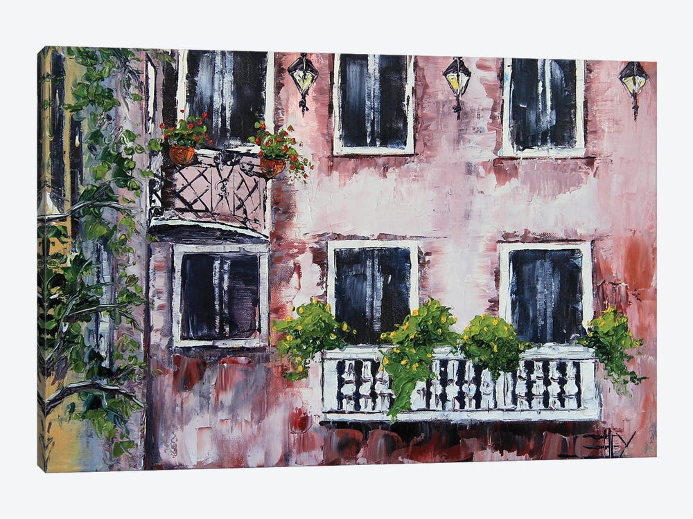Dreaming Of Venice by Lisa Elley 1-piece Canvas Art Print