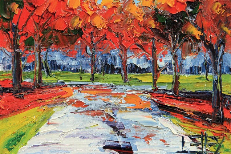 Colors Of Fall by Lisa Elley wall art