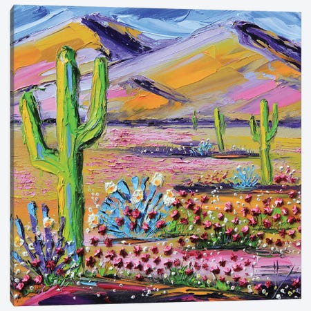 My Desert Dream Canvas Print #LEL577} by Lisa Elley Canvas Art Print