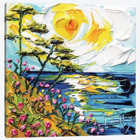I Dream Of Monterey Canvas Print #LEL578} by Lisa Elley Canvas Artwork
