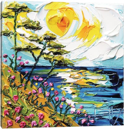 I Dream Of Monterey Canvas Art Print - Lisa Elley