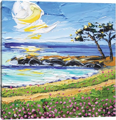 Monterey Sunset II Canvas Art Print - Big Sur Art