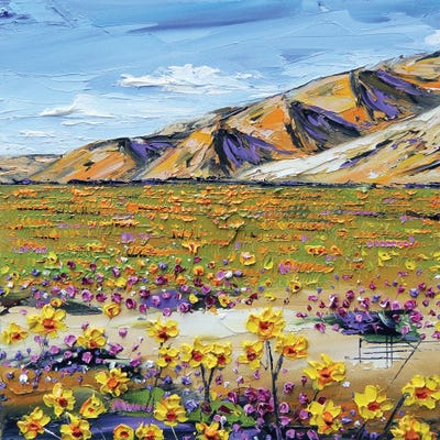 Desert Love by Lisa Elley art print