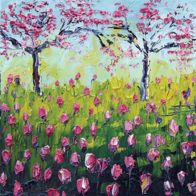 Spring With Monet by Lisa Elley canvas print