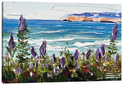 Carmel Beach II Canvas Art Print - Big Sur Art