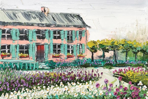 Lisa Elley: Monet's Garden by Lisa Elley