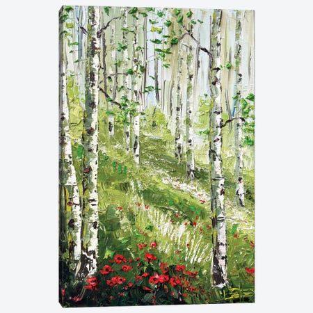 Forest Summer Dream Canvas Print #LEL602} by Lisa Elley Canvas Wall Art