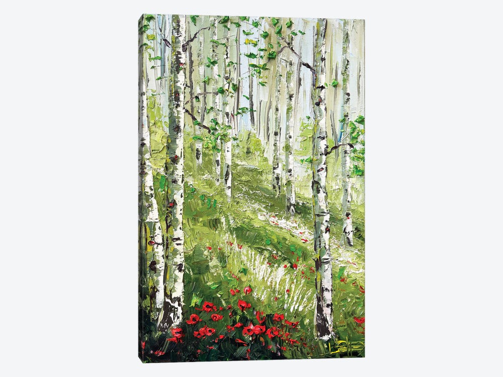 Forest Summer Dream by Lisa Elley 1-piece Canvas Art Print