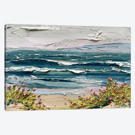 Coastal Spring Canvas Print #LEL605} by Lisa Elley Canvas Art Print