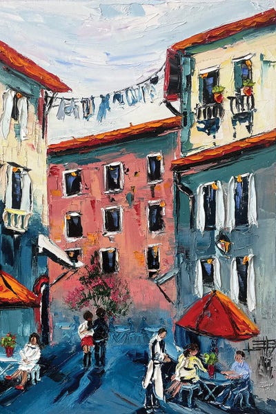 Simple Pleasures: Al Fresco In Italy by Lisa Elley