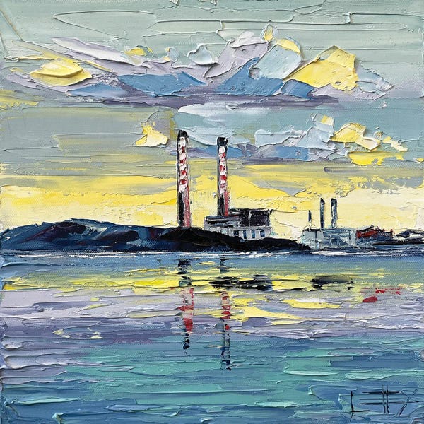 Santa Cruz: Moss Landing, Santa Cruz In The Monterey Bay by Lisa Elley