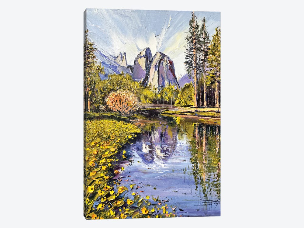 Yosemite View by Lisa Elley 1-piece Canvas Artwork