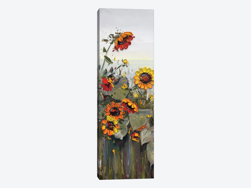 Sunflowers I by Lisa Elley 1-piece Canvas Wall Art