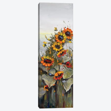 Sunflowers II Canvas Print #LEL630} by Lisa Elley Art Print