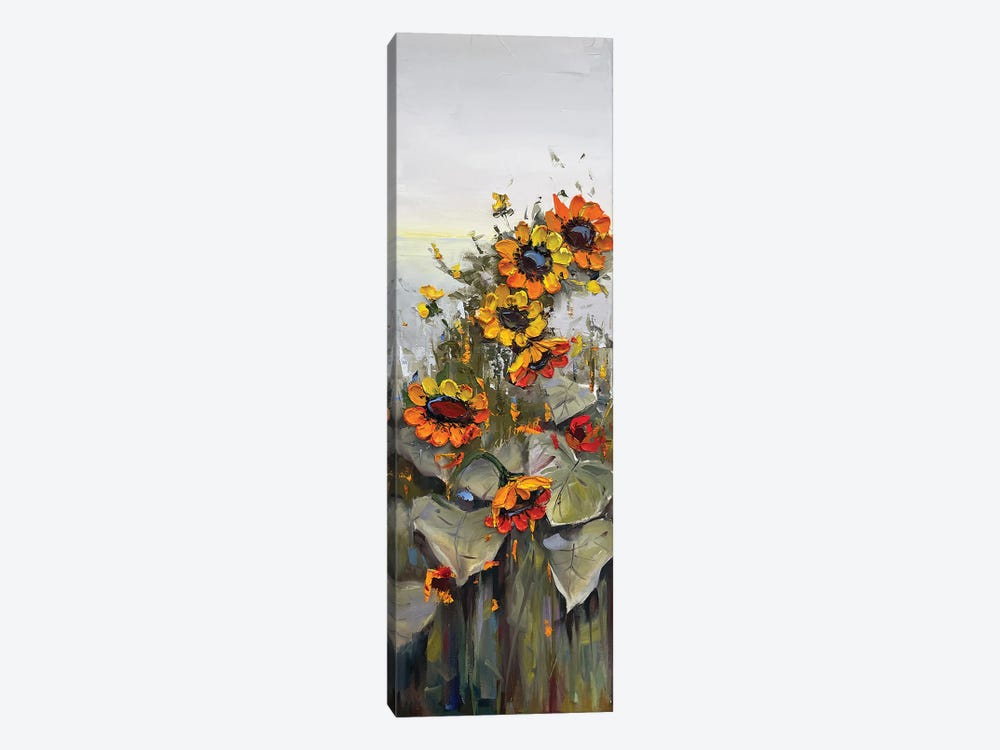 Sunflowers II by Lisa Elley 1-piece Canvas Artwork