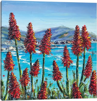 Promise Of Big Sur Canvas Art Print - Rocky Beach Art