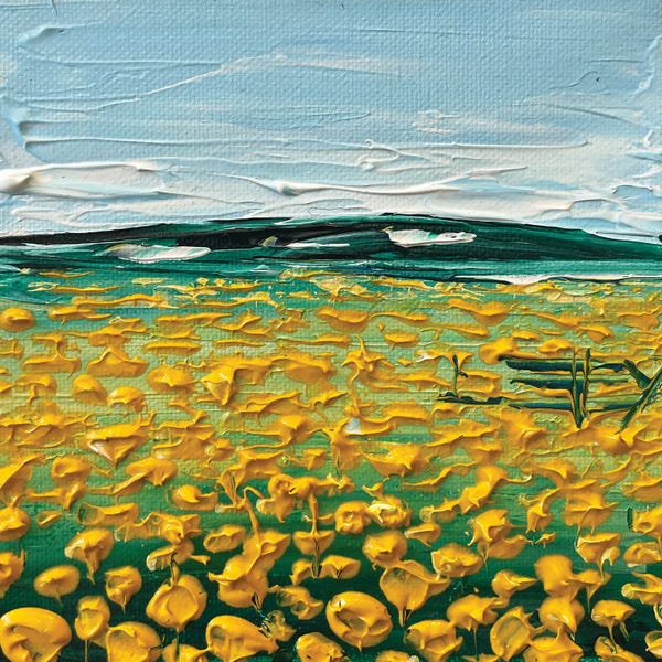 Fine Art Print: Field Of Sunflowers by Lisa Elley