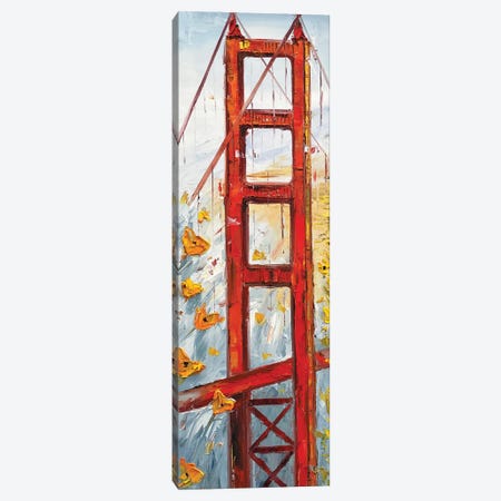 Forever And A Day - Golden Gate Bridge Canvas Print #LEL639} by Lisa Elley Canvas Print