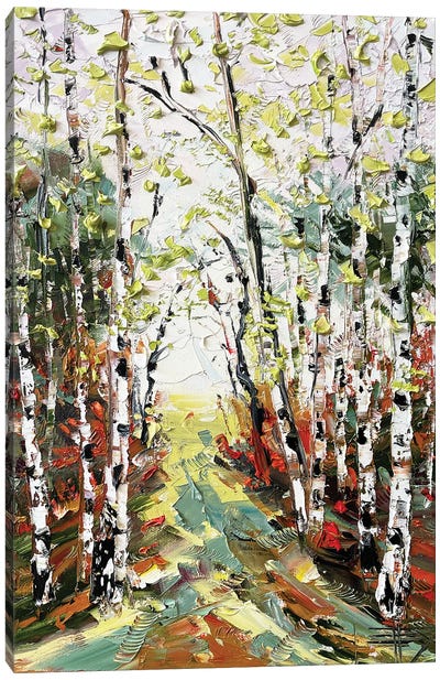 Elusive Fall Canvas Art Print - Trail, Path & Road Art