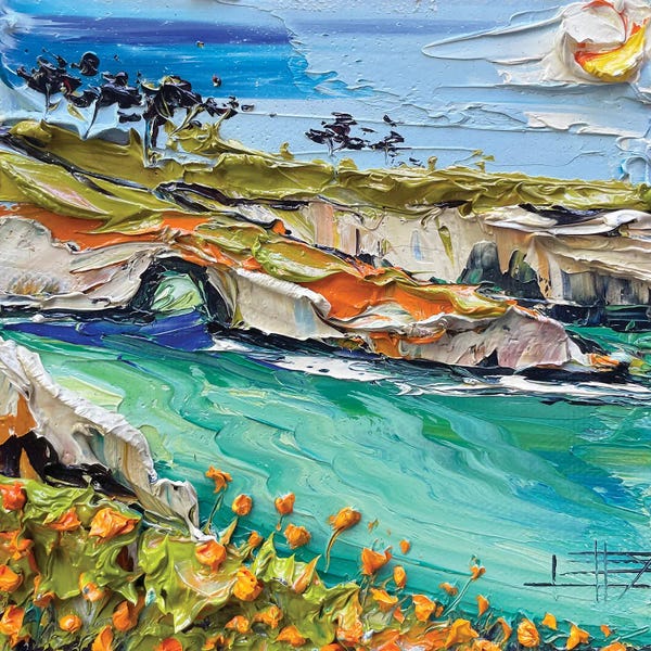 Poppies: Quietly Carmel by Lisa Elley