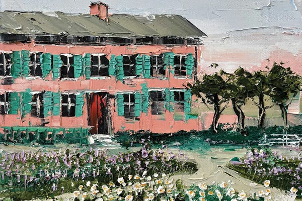 Lisa Elley: Monet'S House In Giverny by Lisa Elley