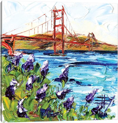 Golden Gate Bridge II Canvas Art Print - Golden Gate Bridge