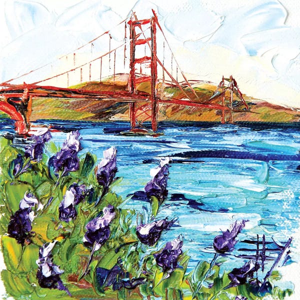Lisa Elley: Golden Gate Bridge II by Lisa Elley