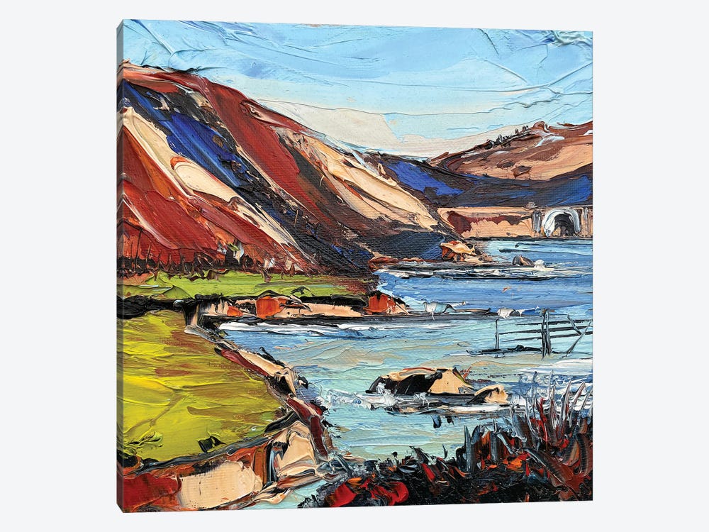 Rocky Point In Big Sur California by Lisa Elley 1-piece Canvas Art Print