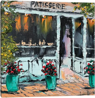 Patisserie Canvas Art Print - Cafe Art