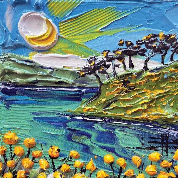 Lisa Elley: California Coast by Lisa Elley