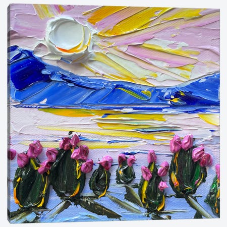 Desert Serenade Canvas Print #LEL674} by Lisa Elley Canvas Art