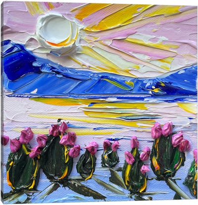 Desert Serenade Canvas Art Print - Lisa Elley