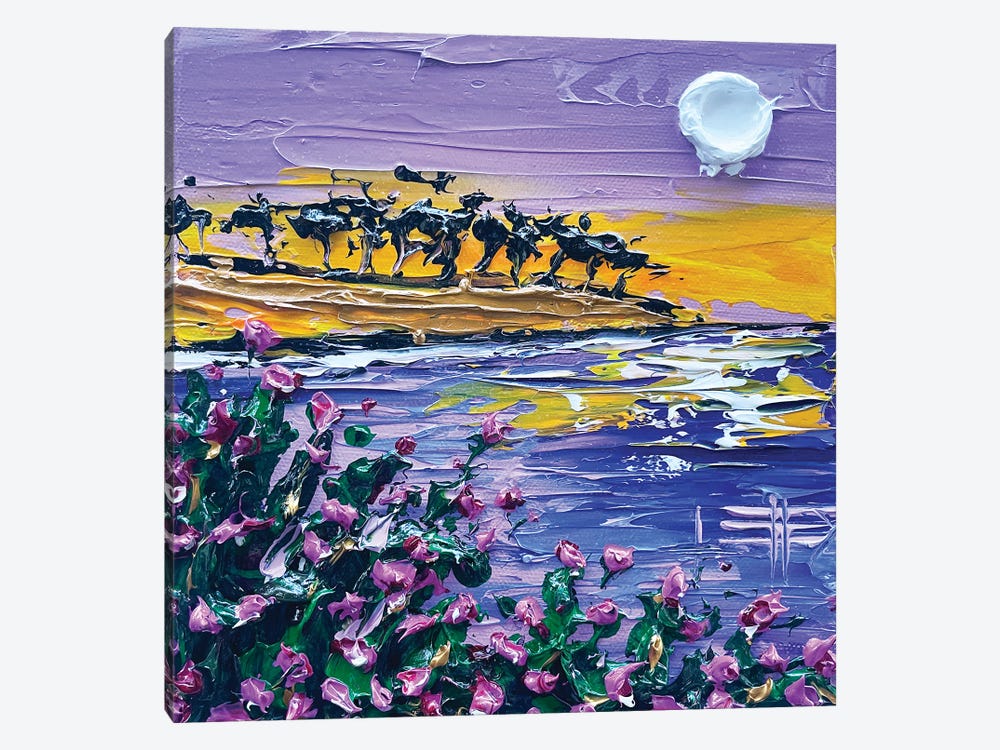 Sunset Serenade by Lisa Elley 1-piece Canvas Art Print