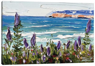 Carmel Beach, Carmel Canvas Art Print