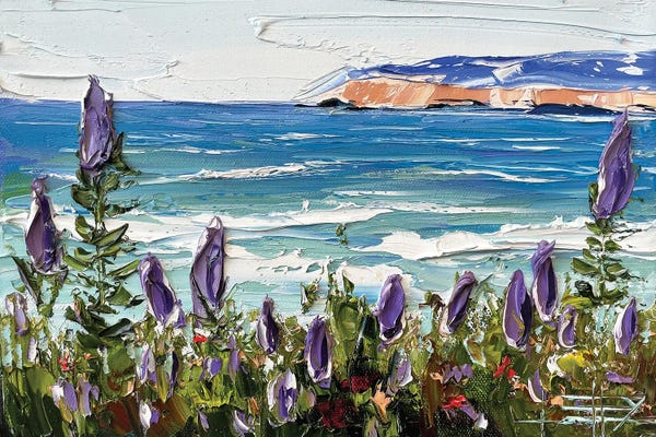 Carmel-By-The-Sea: Carmel Beach, Carmel by Lisa Elley